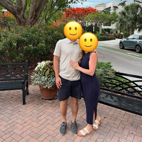 By Together Navy Ribbed Maxi Dress - Picture 4 of 4